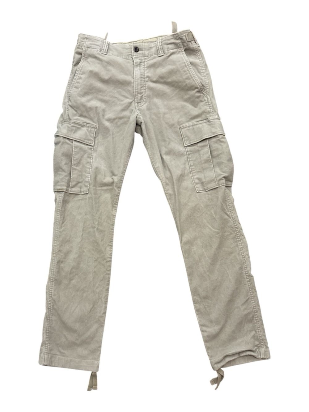 Banana Republic Traveler Cargo Pants Brushed Moleskin Khaki